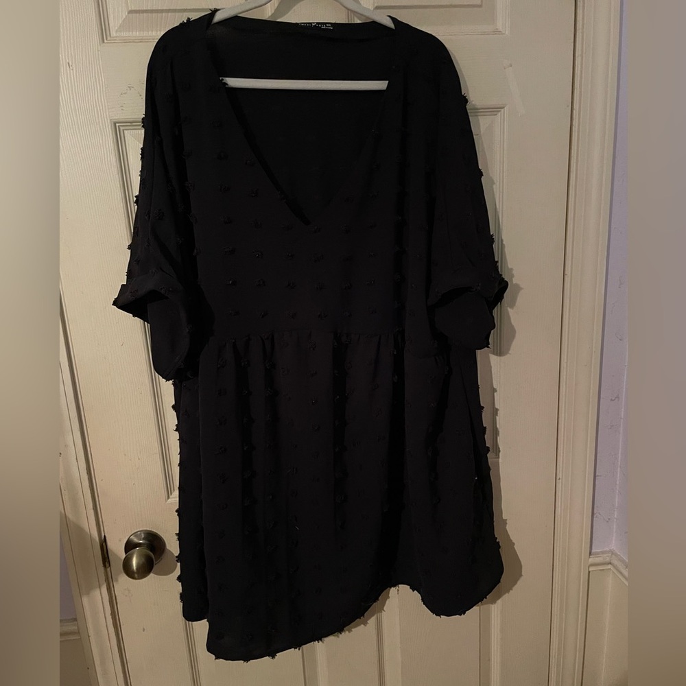 Elegant Black Tunic Top